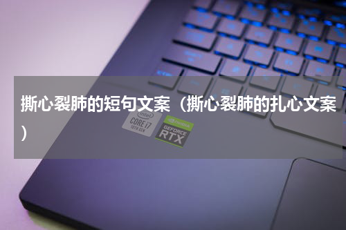 撕心裂肺的短句文案（撕心裂肺的扎心文案）
