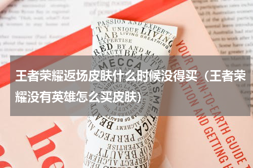 王者荣耀返场皮肤什么时候没得买（王者荣耀没有英雄怎么买皮肤）