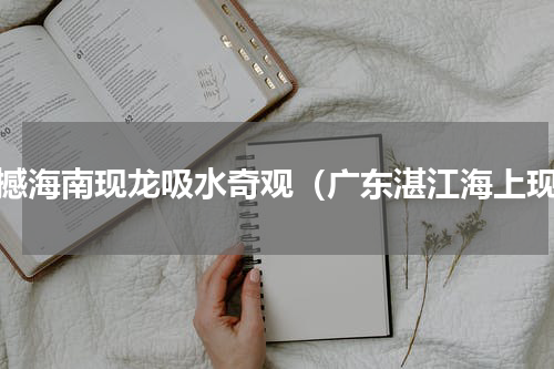 震撼海南现龙吸水奇观（广东湛江海上现）