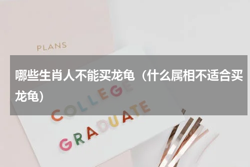 哪些生肖人不能买龙龟（什么属相不适合买龙龟）