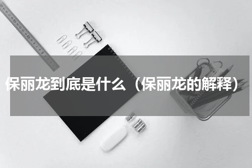 保丽龙到底是什么（保丽龙的解释）