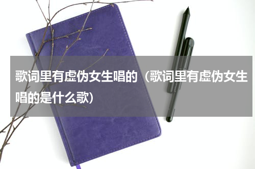 歌词里有虚伪女生唱的（歌词里有虚伪女生唱的是什么歌）