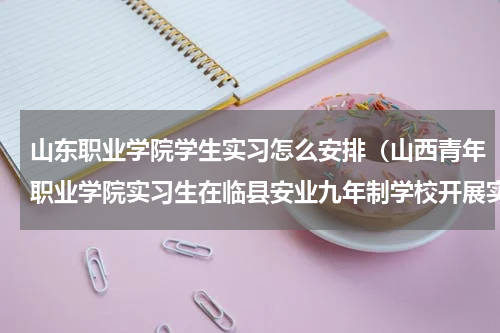 山东职业学院学生实习怎么安排（山西青年职业学院实习生在临县安业九年制学校开展实习活动）
