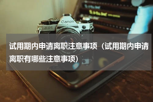试用期内申请离职注意事项（试用期内申请离职有哪些注意事项）