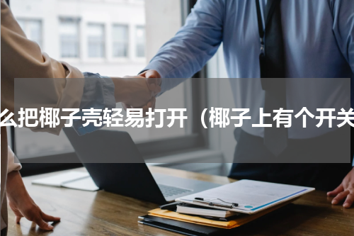 怎么把椰子壳轻易打开（椰子上有个开关）