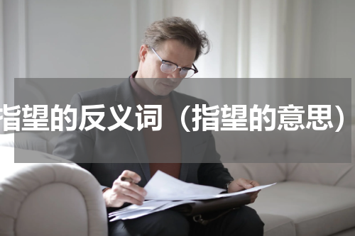 指望的反义词（指望的意思）