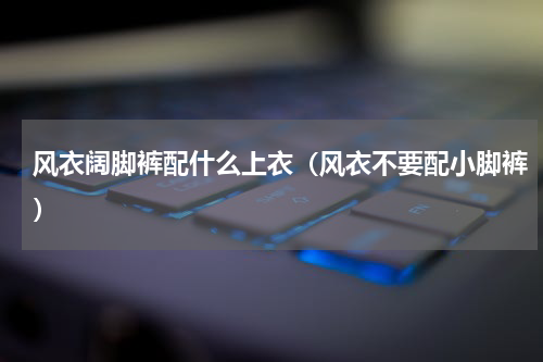 风衣阔脚裤配什么上衣（风衣不要配小脚裤）
