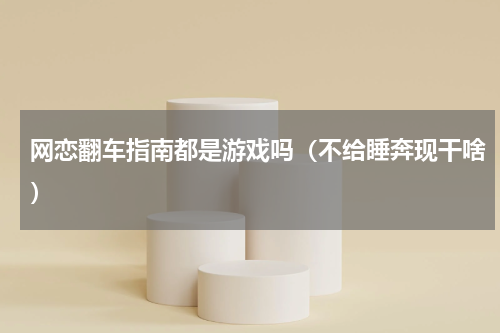 网恋翻车指南都是游戏吗（不给睡奔现干啥）