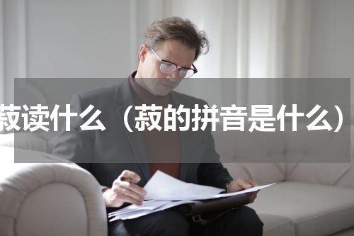 菽读什么（菽的拼音是什么）