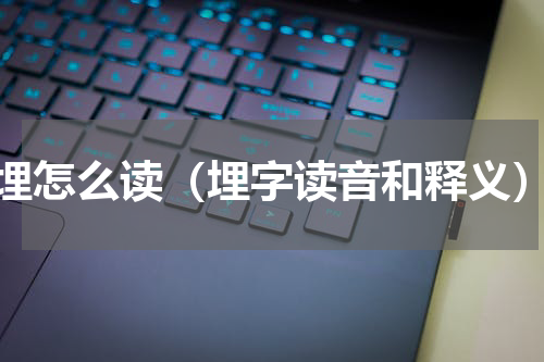 埋怎么读（埋字读音和释义）