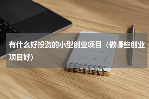有什么好投资的小型创业项目（做哪些创业项目好）