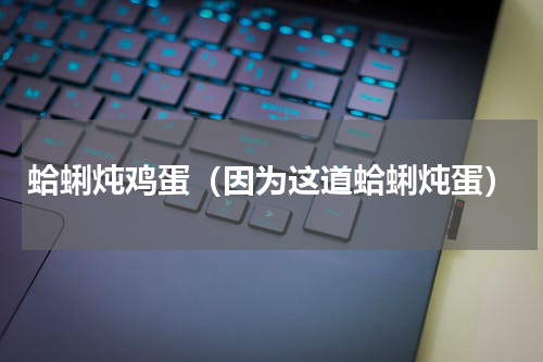 蛤蜊炖鸡蛋（因为这道蛤蜊炖蛋）