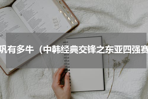 冯巩有多牛（中韩经典交锋之东亚四强赛）