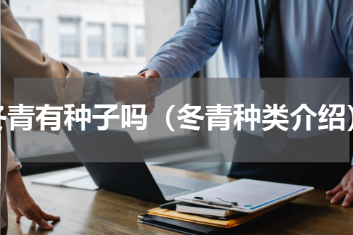 冬青有种子吗（冬青种类介绍）