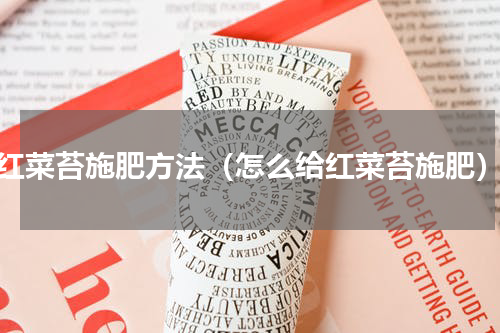 红菜苔施肥方法（怎么给红菜苔施肥）