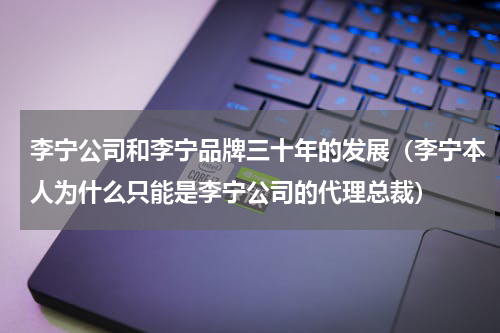 李宁公司和李宁品牌三十年的发展（李宁本人为什么只能是李宁公司的代理总裁）