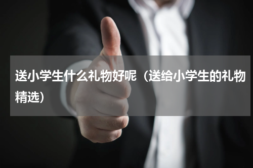 送小学生什么礼物好呢（送给小学生的礼物精选）
