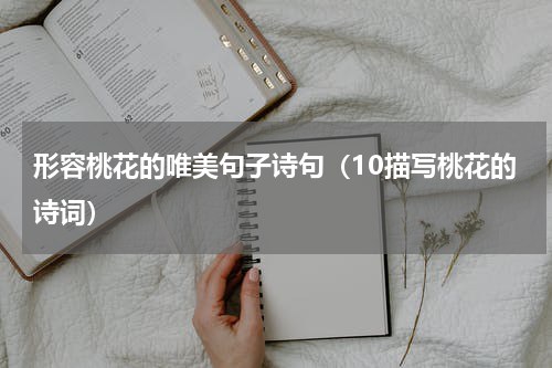 形容桃花的唯美句子诗句（10描写桃花的诗词）