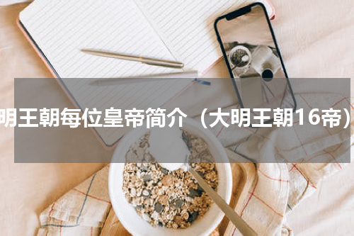 大明王朝每位皇帝简介（大明王朝16帝）