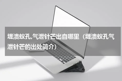 堤溃蚁孔,气泄针芒出自哪里（堤溃蚁孔气泄针芒的出处简介）