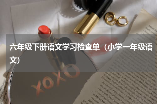 六年级下册语文学习检查单（小学一年级语文）