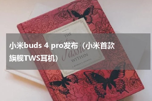 小米buds 4 pro发布（小米首款旗舰TWS耳机）