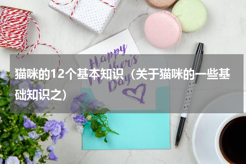 猫咪的12个基本知识（关于猫咪的一些基础知识之）