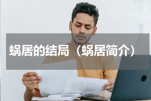 蜗居的结局（蜗居简介）