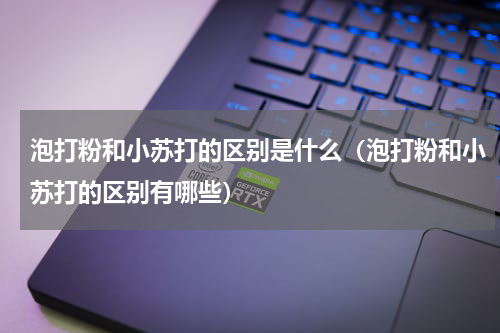 泡打粉和小苏打的区别是什么（泡打粉和小苏打的区别有哪些）