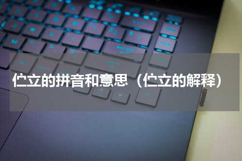 伫立的拼音和意思（伫立的解释）