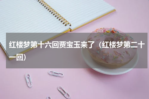 红楼梦第十六回贾宝玉来了（红楼梦第二十一回）
