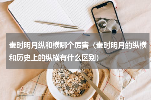 秦时明月纵和横哪个厉害（秦时明月的纵横和历史上的纵横有什么区别）