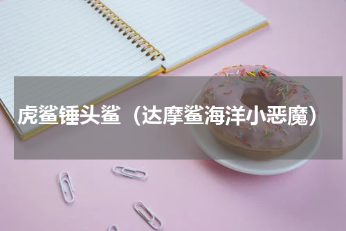 虎鲨锤头鲨（达摩鲨海洋小恶魔）