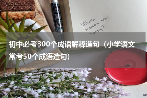 初中必考300个成语解释造句（小学语文常考50个成语造句）