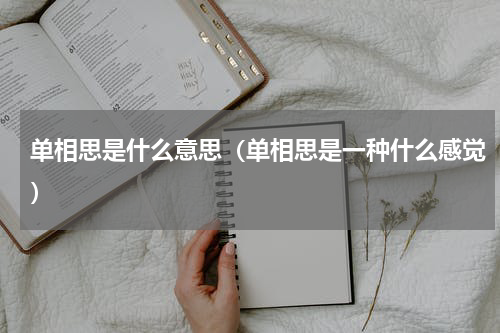 单相思是什么意思（单相思是一种什么感觉）