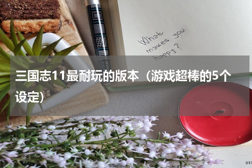 三国志11最耐玩的版本（游戏超棒的5个设定）