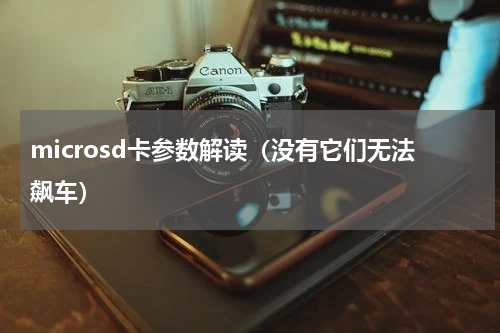 microsd卡参数解读（没有它们无法飙车）