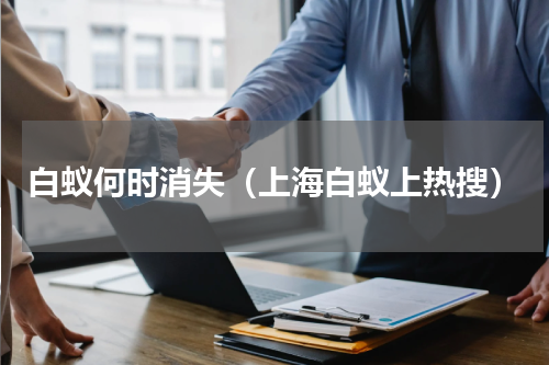 白蚁何时消失（上海白蚁上热搜）
