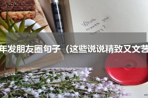 过年发朋友圈句子（这些说说精致又文艺）