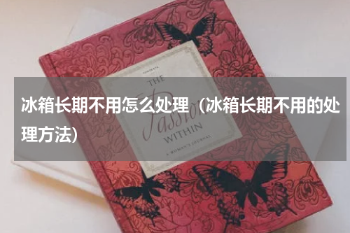 冰箱长期不用怎么处理（冰箱长期不用的处理方法）