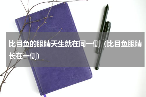比目鱼的眼睛天生就在同一侧（比目鱼眼睛长在一侧）