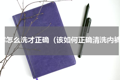 内裤怎么洗才正确（该如何正确清洗内裤）