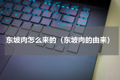 东坡肉怎么来的（东坡肉的由来）