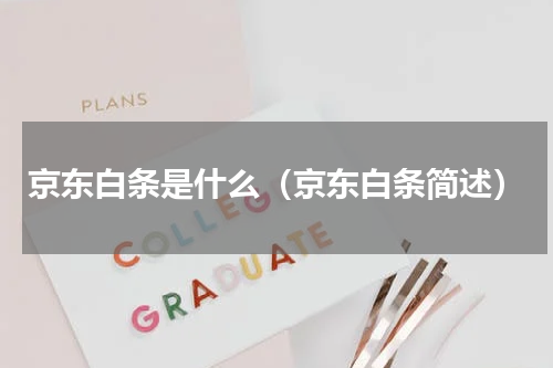 京东白条是什么（京东白条简述）