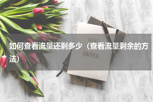 如何查看流量还剩多少（查看流量剩余的方法）