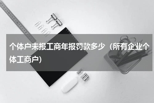个体户未报工商年报罚款多少（所有企业个体工商户）