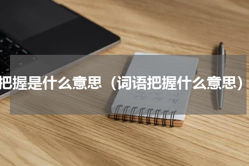 把握是什么意思（词语把握什么意思）