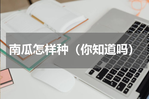 南瓜怎样种（你知道吗）