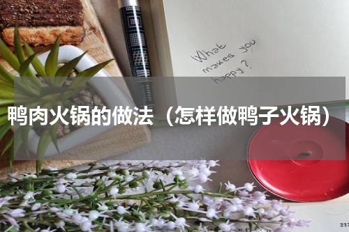 鸭肉火锅的做法（怎样做鸭子火锅）