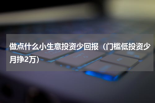 做点什么小生意投资少回报（门槛低投资少月挣2万）